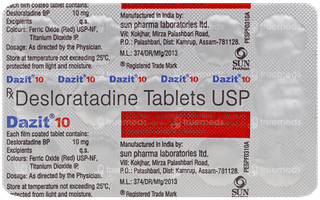 Dazit 10 Tablet 15