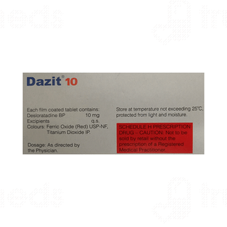 Dazit 10 Tablet 15