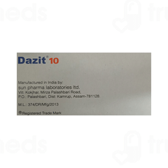 Dazit 10 Tablet 15