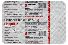 Lisupril 5 Tablet 15 Lisupril 5 Tablet 15