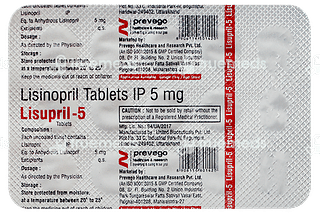 Lisupril 5 MG Tablet 15