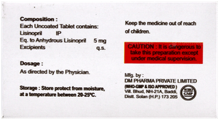 Lisupril 5 Tablet 15