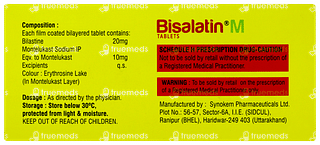 Bisalatin M Tablet 10