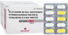 Glycoex 80 Vm Tablet 10