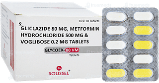 Glycoex 80 Vm Tablet 10