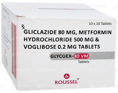 Glycoex 80 Vm Tablet 10 Glycoex 80 Vm Tablet 10