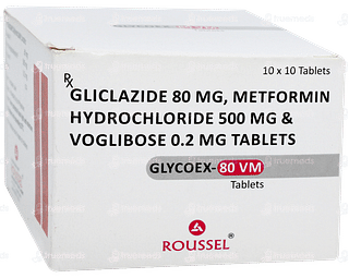 Glycoex 80 Vm Tablet 10