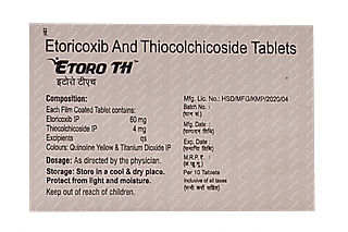 Etoro Th 60/4 MG Tablet 10