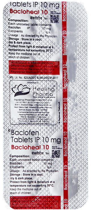 Bacloheal 10 Tablet 10