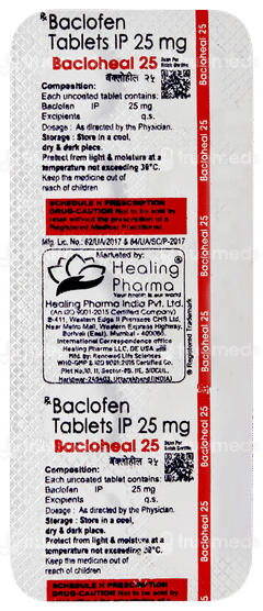 Bacloheal 25 Tablet 10