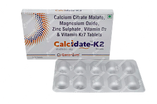 Calcidate K2 Tablet 10