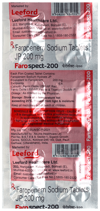 Farospect 200 Tablet 6