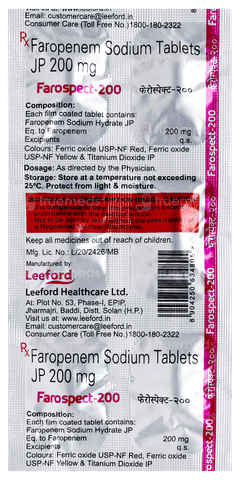 Farospect 200 Tablet 6