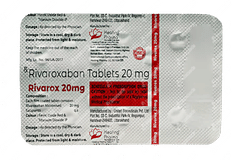Rivarox 20mg Tablet 14