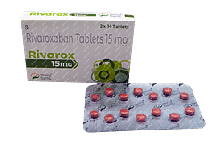 Rivarox 15mg Tablet 14