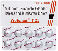 Prolomet T 25 Tablet 10