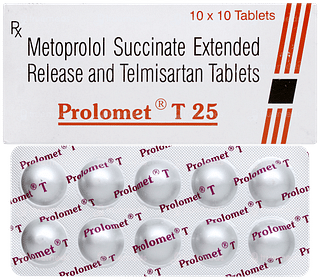 Prolomet T 25 Tablet 10