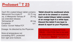 Prolomet T 25 Tablet 10