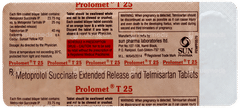Prolomet T 25 Tablet 10