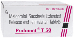 Prolomet T 50 Tablet 10