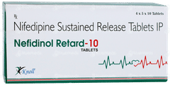 Nefidinol Retard 10 Tablet Sr 10