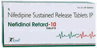 Nefidinol Retard 10 Tablet Sr 10