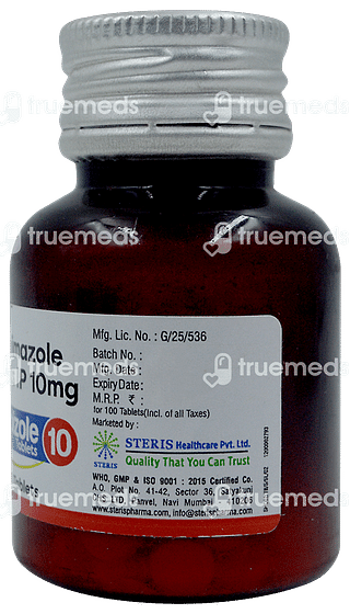 Carbizole 10 MG Tablet 100