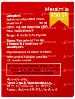 Mesalmile 800 Sr Tablet 10