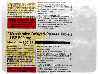 Mesalmile 800 Sr Tablet 10