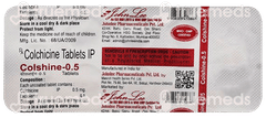 Colshine 0.5 Tablet 10 Colshine 0.5 Tablet 10