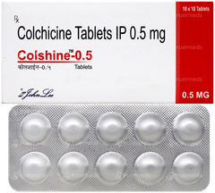 Colshine 0.5 Tablet 10 Colshine 0.5 Tablet 10