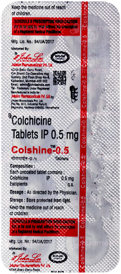 Colshine 0.5 Tablet 10