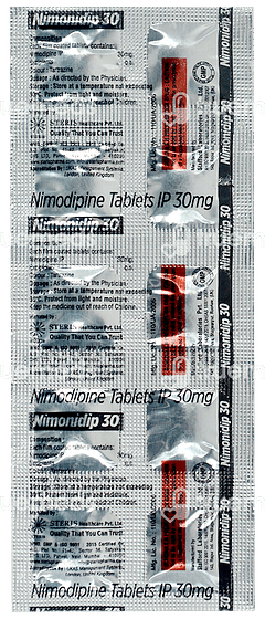 Nimonidip 30 MG Tablet 10