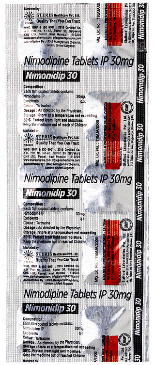 Nimonidip 30 Tablet 10