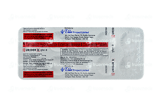 Urider D 0.4/0.5 MG Tablet Er 10