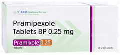 Pramixole 0.25 Tablet 10 Pramixole 0.25 Tablet 10