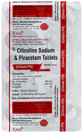 Citinol Pr Tablet 10