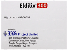 Eldiliv 300 Tablet 10 Eldiliv 300 Tablet 10