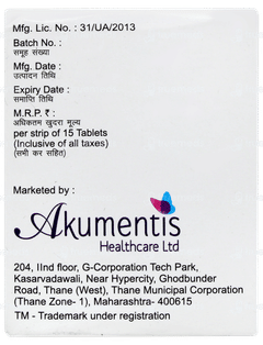 Benitowa 8 Tablet 15 Benitowa 8 Tablet 15