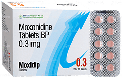 Moxidip 0.3 Tablet 10