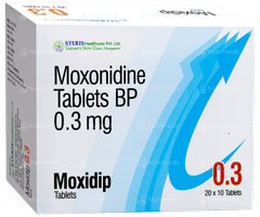 Moxidip 0.3 Tablet 10