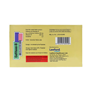 Cefitaxe Oz 200/500 MG Tablet 10