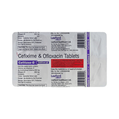 Cefitaxe Oz 200/500 MG Tablet 10