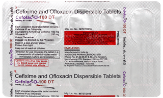 Cefolac O 100 Dt Tablet 10