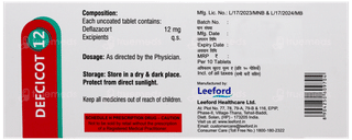 Defcicot 12 Tablet 10