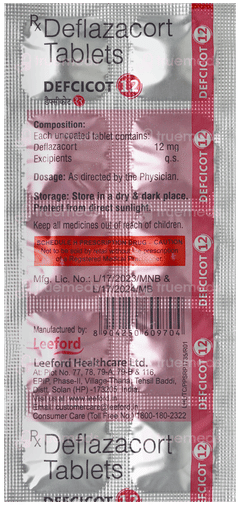 Defcicot 12 Tablet 10 Defcicot 12 Tablet 10