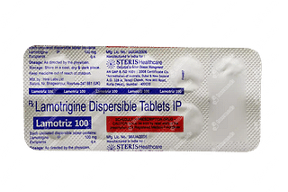 Lamotriz 100 MG Tablet Dt 10