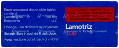 Lamotriz 100 Tablet 10