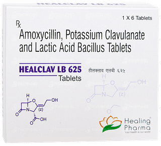 Healclav Lb 625 Tablet 6