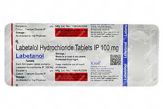 Labetanol 100mg Tablet 10